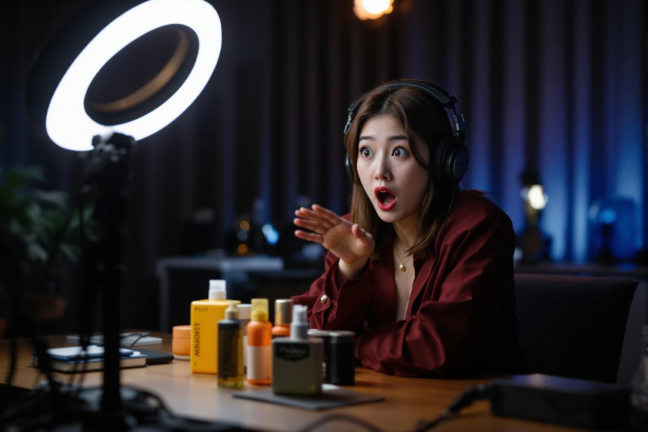 知名女网红直播带货翻车现场